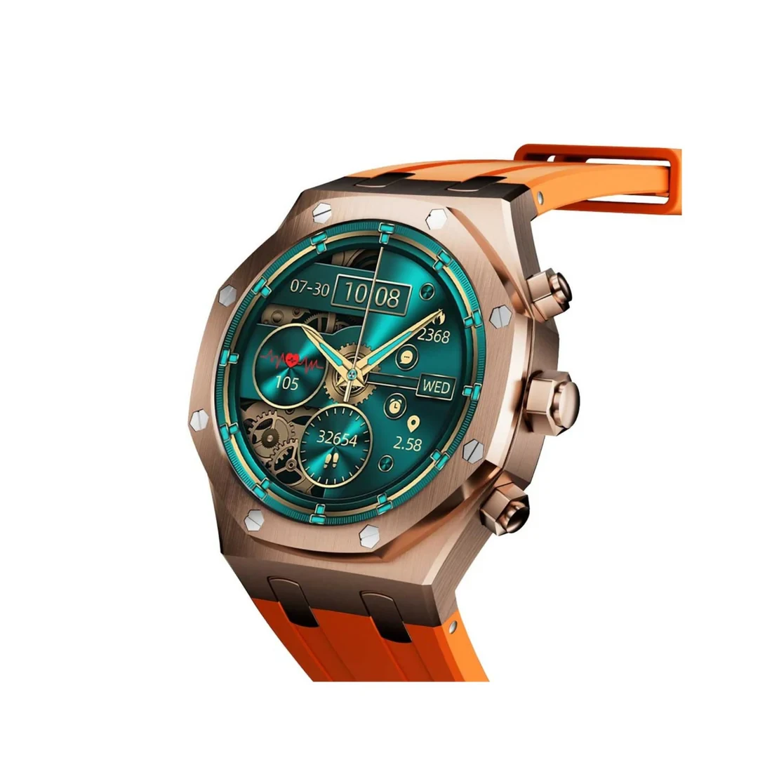 Porodo Cristallo AP AMOLED Display Smart Watch