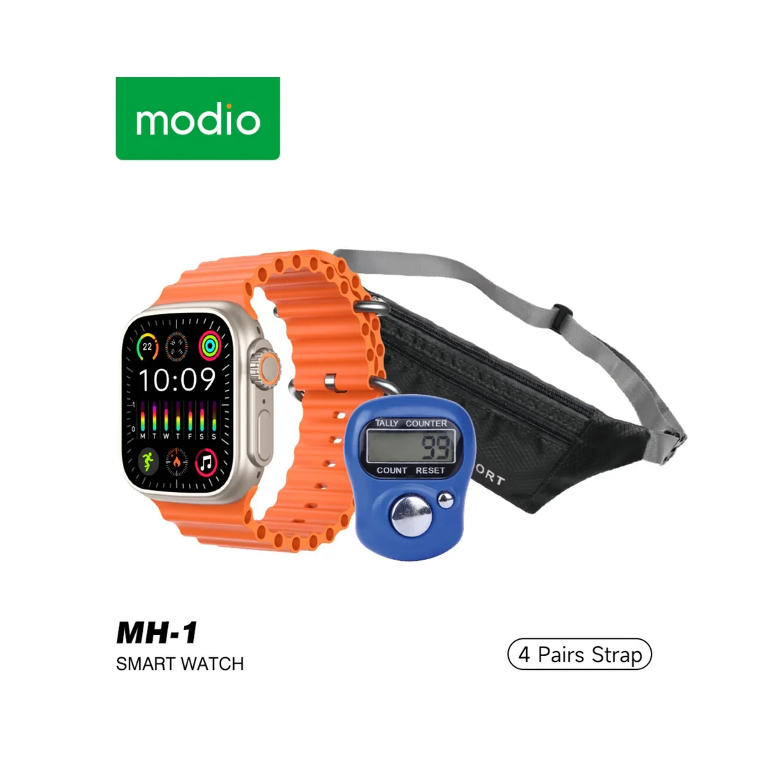 Modio Wireless Charging Smartwatch MH-1